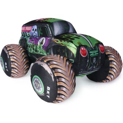 Monster Jam - Grave Digger - 25.4 cm - światła LED - pluszowy monster truck Monster Jam - Grave Digger - 25.4 cm - światła LED - pluszowy monster truck