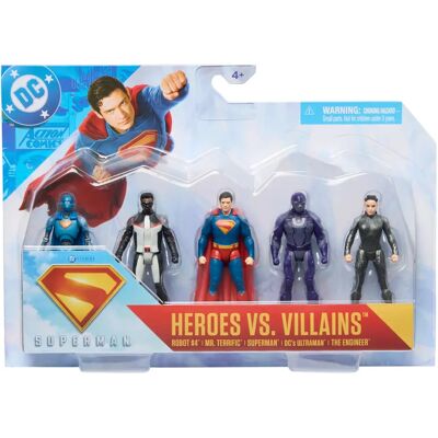 Spin Master Superman 5er-Pack Actionfiguren - Sammlerfigur/Statue Spin Master Superman 5er-Pack Actionfiguren - Sammlerfigur/Statue