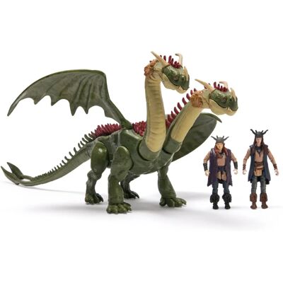 DreamWorks Drachen Zippleback mit Zwillingen - Actionfigur DreamWorks Drachen Zippleback mit Zwillingen - Actionfigur