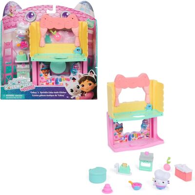 Gabby's Dollhouse GDH PYS Filmkøkken Portal Værelser - Legekøkkensæt til Børn 3+ Gabby's Dollhouse GDH PYS Filmkøkken Portal Værelser - Legekøkkensæt til Børn 3+