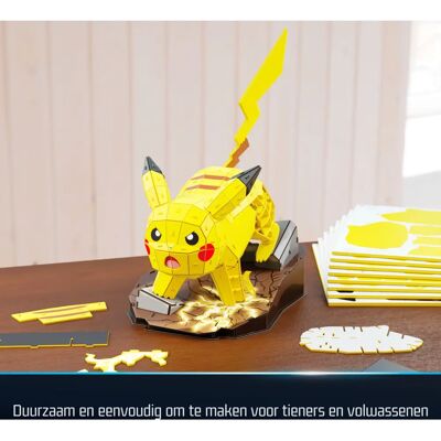 Puzzle 3D de Pikachu de Pokémon - Puzzle - Publicité Puzzle 3D de Pikachu de Pokémon - Puzzle - Publicité