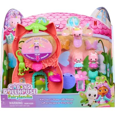Figura da collezione Gabby's Dollhouse 6075567 - Fatina Gattina di Fairylandia - Set di Gioco Creativo Figura da collezione Gabby's Dollhouse 6075567 - Fatina Gattina di Fairylandia - Set di Gioco Creativo