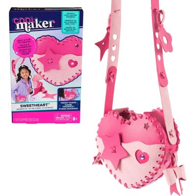 Cool Maker 6075721 Giocattolo di artigianato - Kit borsa in ecopelle fai-da-te per bambini 6+ Cool Maker 6075721 Giocattolo di artigianato - Kit borsa in ecopelle fai-da-te per bambini 6+