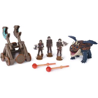 DreamWorks - Dragons Gronckle Catapult - Gronckle - Action figure - Publicité DreamWorks - Dragons Gronckle Catapult - Gronckle - Action figure - Publicité