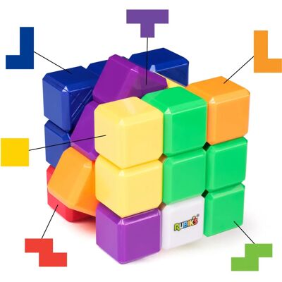 Rubik's RBK RCL Tetris Cube - Puzzle Level 4 Rubik's RBK RCL Tetris Cube - Puzzle Level 4