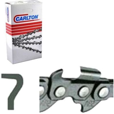 Chaîne de tronçonneuse Carlton K1C-64E - Pas 3,25", 64 Maillons - Publicité Chaîne de tronçonneuse Carlton K1C-64E - Pas 3,25", 64 Maillons - Publicité