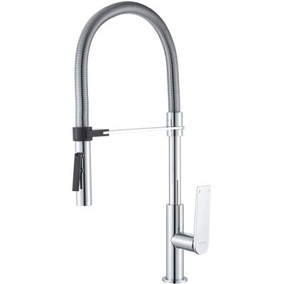 GRIFEMA LYON-G14001 Kitchen Faucet - High Spout, Pull-out Spray, Professional Design GRIFEMA LYON-G14001 Kitchen Faucet - High Spout, Pull-out Spray, Professional Design