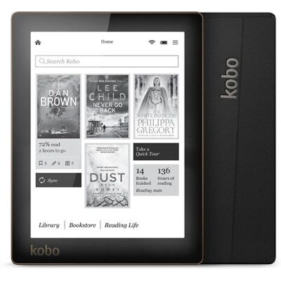 Kobo Aura 6" Wi-Fi Schwarz - E-Book-Reader Kobo Aura 6" Wi-Fi Schwarz - E-Book-Reader