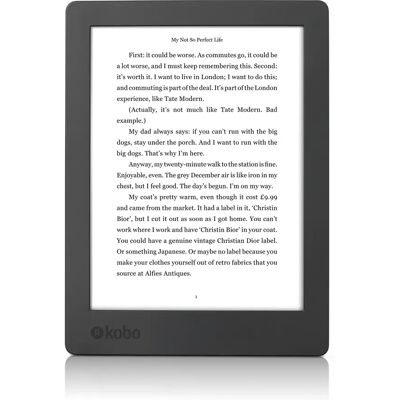 Kobo Aura 2. H2O-Édition - 8 Go Wi-Fi Noir - Publicité Kobo Aura 2. H2O-Édition - 8 Go Wi-Fi Noir - Publicité