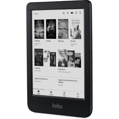 Kobo Clara BW Lector Electrónico Pantalla Táctil 16 GB Wi-Fi Negro - lector electrónico Kobo Clara BW Lector Electrónico Pantalla Táctil 16 GB Wi-Fi Negro - lector electrónico