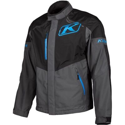 Chaqueta textil para motocicletas Klim Traverse Gore-Tex - Unisex, Negro, Gris, Azul, XL Chaqueta textil para motocicletas Klim Traverse Gore-Tex - Unisex, Negro, Gris, Azul, XL