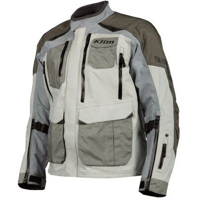 Giacca tessile motociclistica Klim Carlsbad Gore-Tex - Grigia Giacca tessile motociclistica Klim Carlsbad Gore-Tex - Grigia