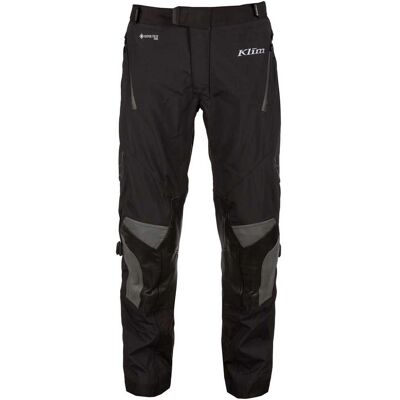 Pantalones textiles de motocicleta Klim Kodiak - Negro Gris - Pantalones textiles Pantalones textiles de motocicleta Klim Kodiak - Negro Gris - Pantalones textiles