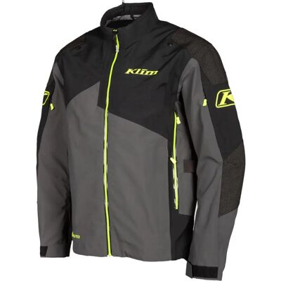 Giacca da moto Klim Raptor GTX - Nero Grigio Giallo - S Giacca da moto Klim Raptor GTX - Nero Grigio Giallo - S