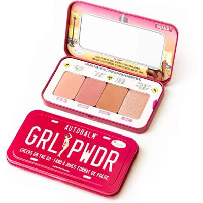 theBalm Autobalm Cheeks OnThe Go Palette - 4x Cheek Colour - Long Lasting Makeup Palette theBalm Autobalm Cheeks OnThe Go Palette - 4x Cheek Colour - Long Lasting Makeup Palette