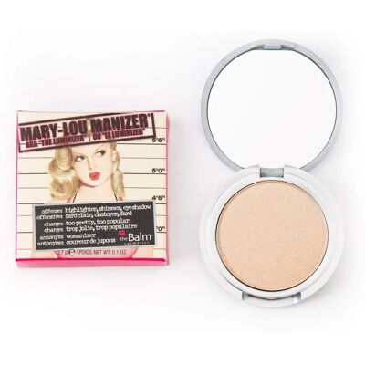 theBalm theBalm Lou Manizer Travel size highlighter and eyeshadow in one shade Mary - Highlighter and Eyeshadow theBalm theBalm Lou Manizer Travel size highlighter and eyeshadow in one shade Mary - Highlighter and Eyeshadow