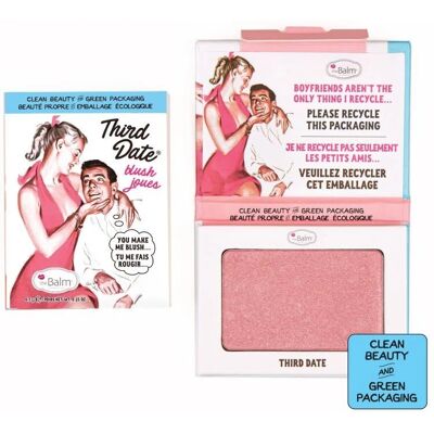 theBalm Third Date - Make-up-Palette mit Rouge & Lidschatten theBalm Third Date - Make-up-Palette mit Rouge & Lidschatten