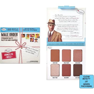 theBalm Male Order Domestic Male Oogschaduwpalette - Oogschaduwpalette theBalm Male Order Domestic Male Oogschaduwpalette - Oogschaduwpalette
