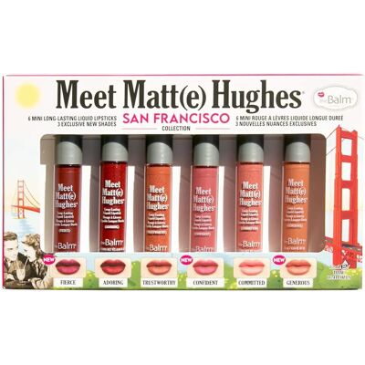 theBalm Hughes Mini Kit San Francisco - Flüssigste Lippenstift-Set theBalm Hughes Mini Kit San Francisco - Flüssigste Lippenstift-Set