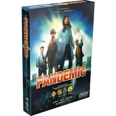 Gra Pandemia od Z-Man Games - Wielokolorowa Gra Pandemia od Z-Man Games - Wielokolorowa