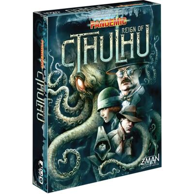 Z-Man Games Pandémie Règne de Cthulhu - Jeu de société, Coopératif, Mythologie Z-Man Games Pandémie Règne de Cthulhu - Jeu de société, Coopératif, Mythologie