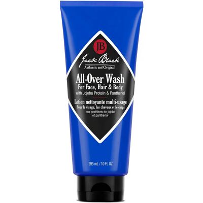 Jack Black Nettoyage Total - Visage, Cheveux & Corps - 295ml - Publicité Jack Black Nettoyage Total - Visage, Cheveux & Corps - 295ml - Publicité