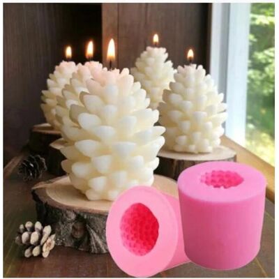 Otego Lysestøbeform - Rosa - Lysform - Kegle - DIY Otego Lysestøbeform - Rosa - Lysform - Kegle - DIY