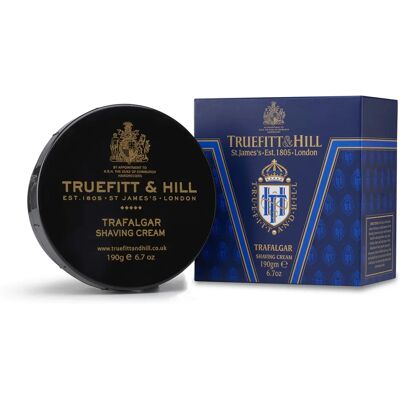 Truefitt & Hill Trafalgar Shave Cream Bowl - Shaving Cream for Men Truefitt & Hill Trafalgar Shave Cream Bowl - Shaving Cream for Men