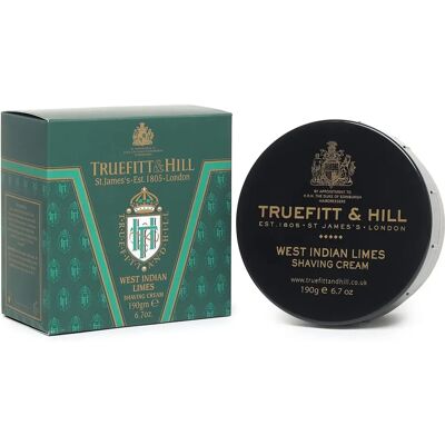 Truefitt & Hill West Indian Limes Shaving Cream - Men Truefitt & Hill West Indian Limes Shaving Cream - Men