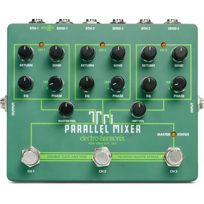 Electro Harmonix Mezclador Tri-Paralelo Electro Harmonix Mezclador Tri-Paralelo