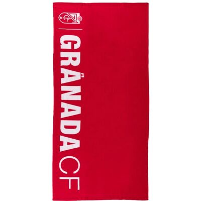 Toalla Granada FC 180x90cm Rojo - Producto Oficial Toalla Granada FC 180x90cm Rojo - Producto Oficial