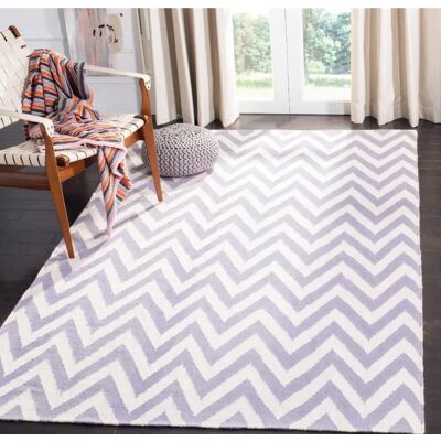 Safavieh - Nelli Dhurrie - Lila - Wool - Rug Safavieh - Nelli Dhurrie - Lila - Wool - Rug