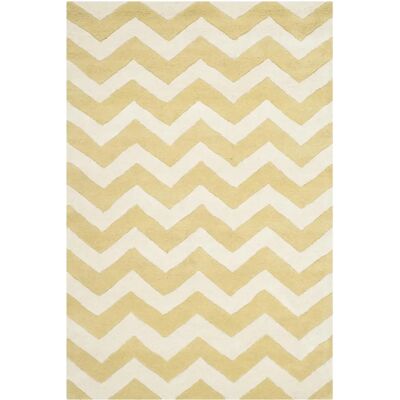 Safavieh - Crosby - Hellgold Elfenbein - 120x180 cm - Rug Safavieh - Crosby - Hellgold Elfenbein - 120x180 cm - Rug