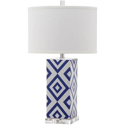 Safavieh - Diamonds - Blu mare - Lampada da tavolo Safavieh - Diamonds - Blu mare - Lampada da tavolo
