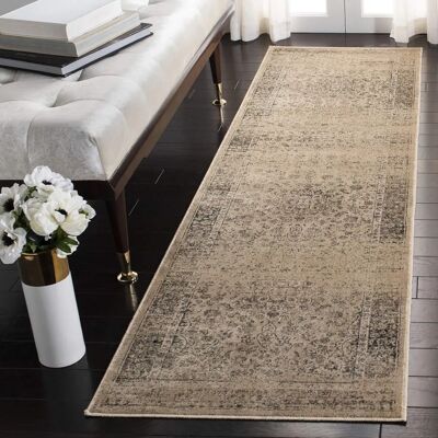 Safavieh Sasha Beige Vintage Teppich - Rechteckig, 240x67 cm, Flach Safavieh Sasha Beige Vintage Teppich - Rechteckig, 240x67 cm, Flach
