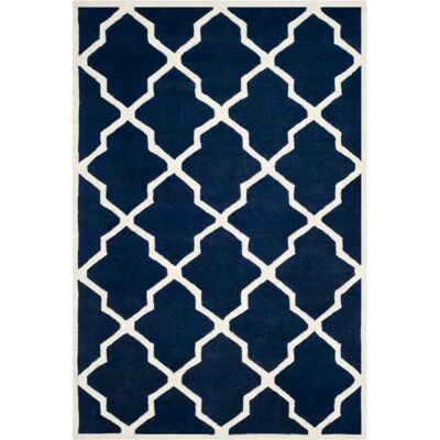 Safavieh - Carbone - Azul - 180x120 cm - Alfombra Safavieh - Carbone - Azul - 180x120 cm - Alfombra