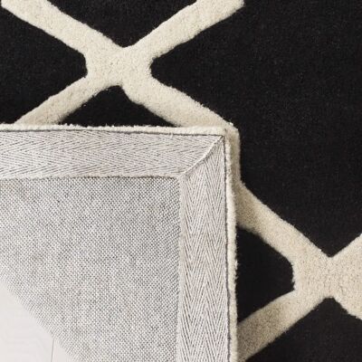 Safavieh - Carbone - 180x120 cm - Negro - Alfombra Safavieh - Carbone - 180x120 cm - Negro - Alfombra