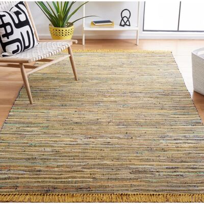 Safavieh - Elena - Coton - 180x120 - Tapis - Publicité Safavieh - Elena - Coton - 180x120 - Tapis - Publicité