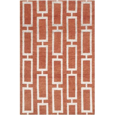 Safavieh Massimillano Rouge 120x180 cm Lana y viscosa Alfombra Safavieh Massimillano Rouge 120x180 cm Lana y viscosa Alfombra