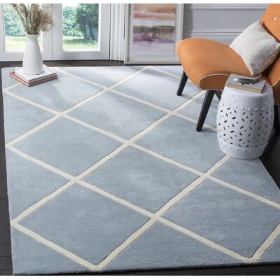 Safavieh - Eliza - Blau - 270x180 cm - Flächenteppich Safavieh - Eliza - Blau - 270x180 cm - Flächenteppich