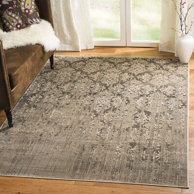 Tapis vintage Safavieh Sorel, viscose marron 230x160cm - Tapis - Publicité Tapis vintage Safavieh Sorel, viscose marron 230x160cm - Tapis - Publicité