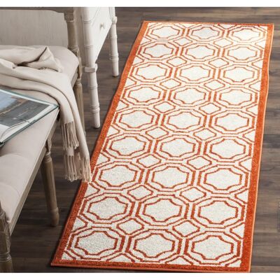 Safavieh - Loper Ferrat - Orange - 240x60x0.64 cm - Rug Safavieh - Loper Ferrat - Orange - 240x60x0.64 cm - Rug