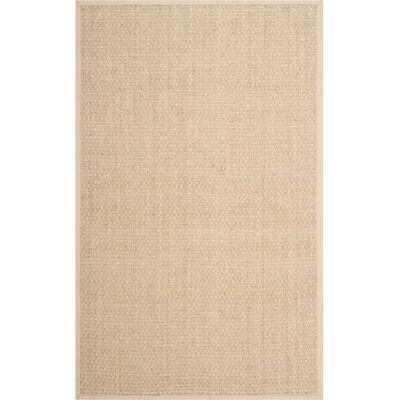 Tapis en jonc de mer beige - rug - Publicité Tapis en jonc de mer beige - rug - Publicité