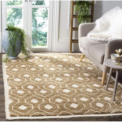 Safavieh - Cyprus - Naturwolle - 244x152x3.8 cm - Teppich Safavieh - Cyprus - Naturwolle - 244x152x3.8 cm - Teppich