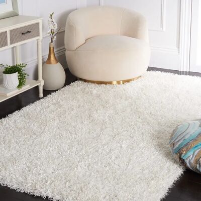 Safavieh Mara - Weiß - 274x183 cm - Polyester - Teppich Safavieh Mara - Weiß - 274x183 cm - Polyester - Teppich