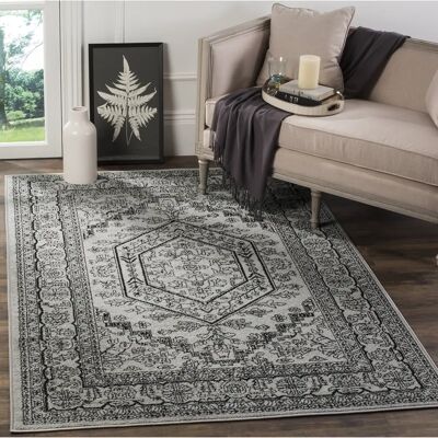 Tapis Odessa Gris - 274x183 cm - Publicité Tapis Odessa Gris - 274x183 cm - Publicité