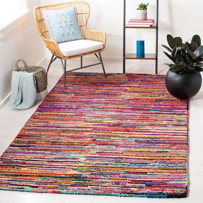 Safavieh - Otis - Pink - Cotton - Rug Safavieh - Otis - Pink - Cotton - Rug