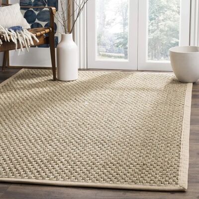 Tapis Yessica Beige en Jute - 152x244 cm - Naturel & Beige - Publicité Tapis Yessica Beige en Jute - 152x244 cm - Naturel & Beige - Publicité