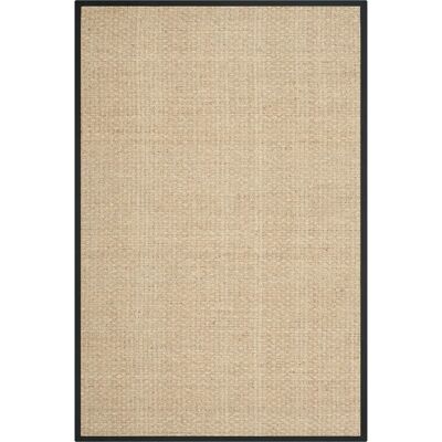 Yessica Tapis naturel & noir - Publicité Yessica Tapis naturel & noir - Publicité