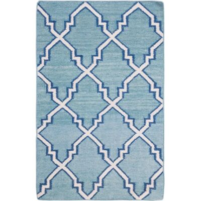 Safavieh - Nico Dhurrie - Blau - 120x76 cm - Rug Safavieh - Nico Dhurrie - Blau - 120x76 cm - Rug